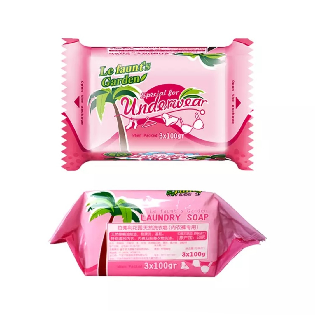 拉弗利花园 内衣专用皂 100g*3柠檬清香