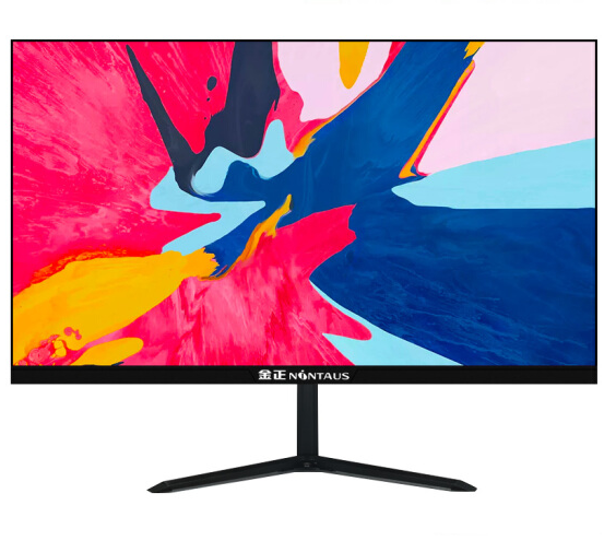 nintaus 金正 24寸显示器(直面款 75hz 黑色)  凑单品