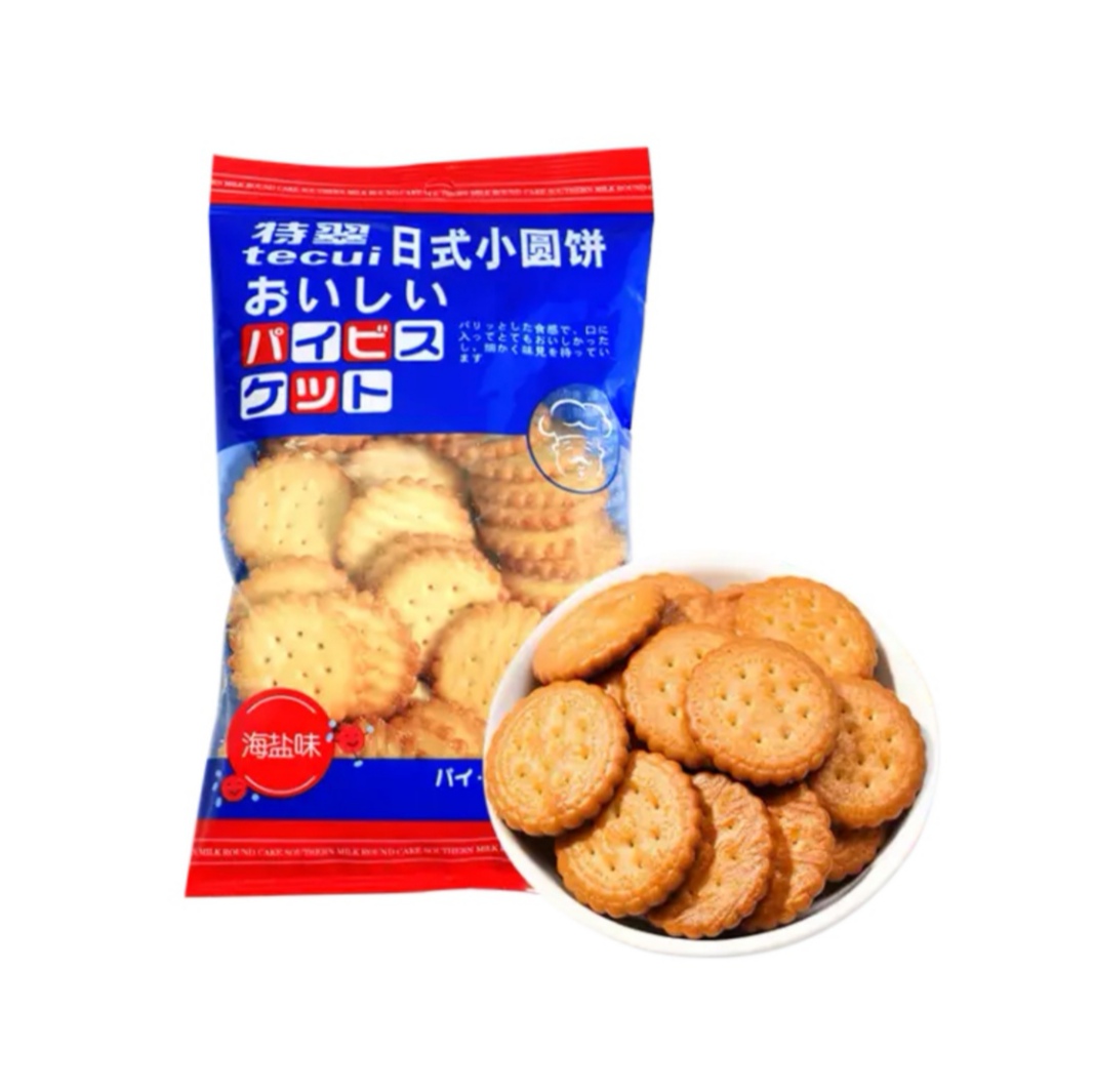 一品兔日式小圆饼海盐味100g10包