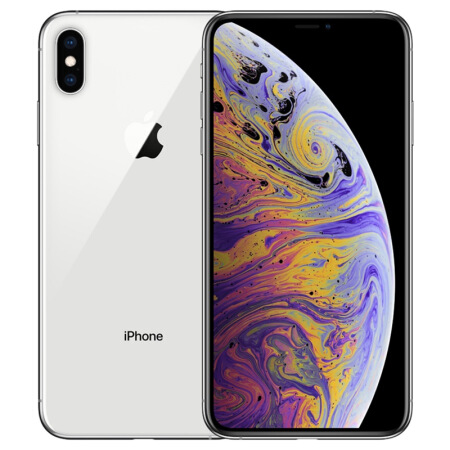 apple iphone xs max (a2104) 256gb 银色 移动联通电信4g手机 双卡双