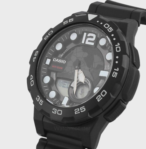 casio 卡西欧 aeq-100w-1avdf 男士石英表
