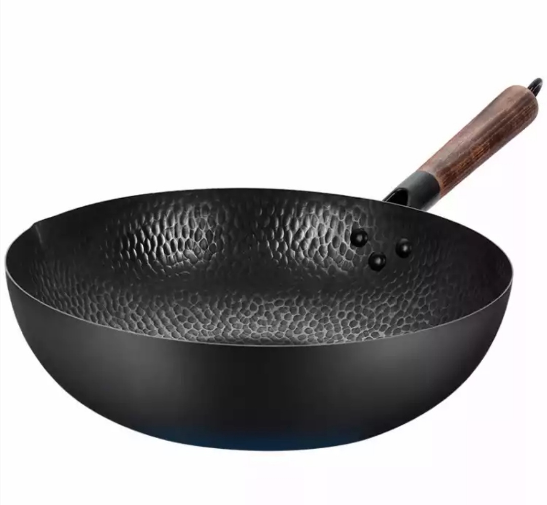 炊大皇 无涂层炒锅铁锅 32cm 99元包邮