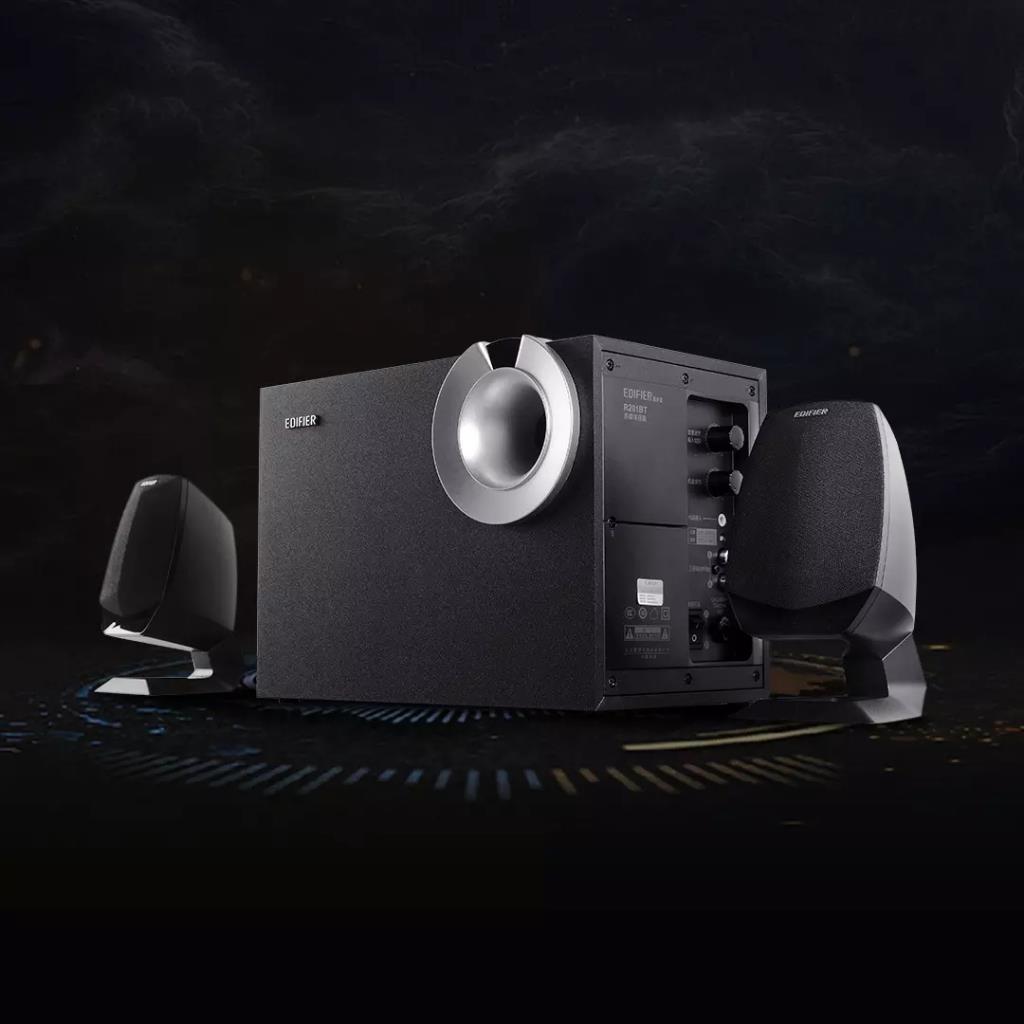 漫步者有源多媒体音箱重低音炮r201bt 224元(需用券)