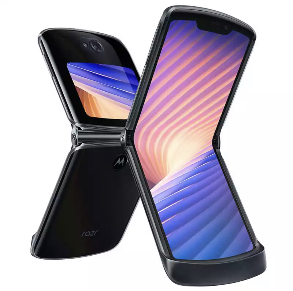 motorola摩托罗拉razr刀锋5g折叠屏手机8gb256gb锋雅黑