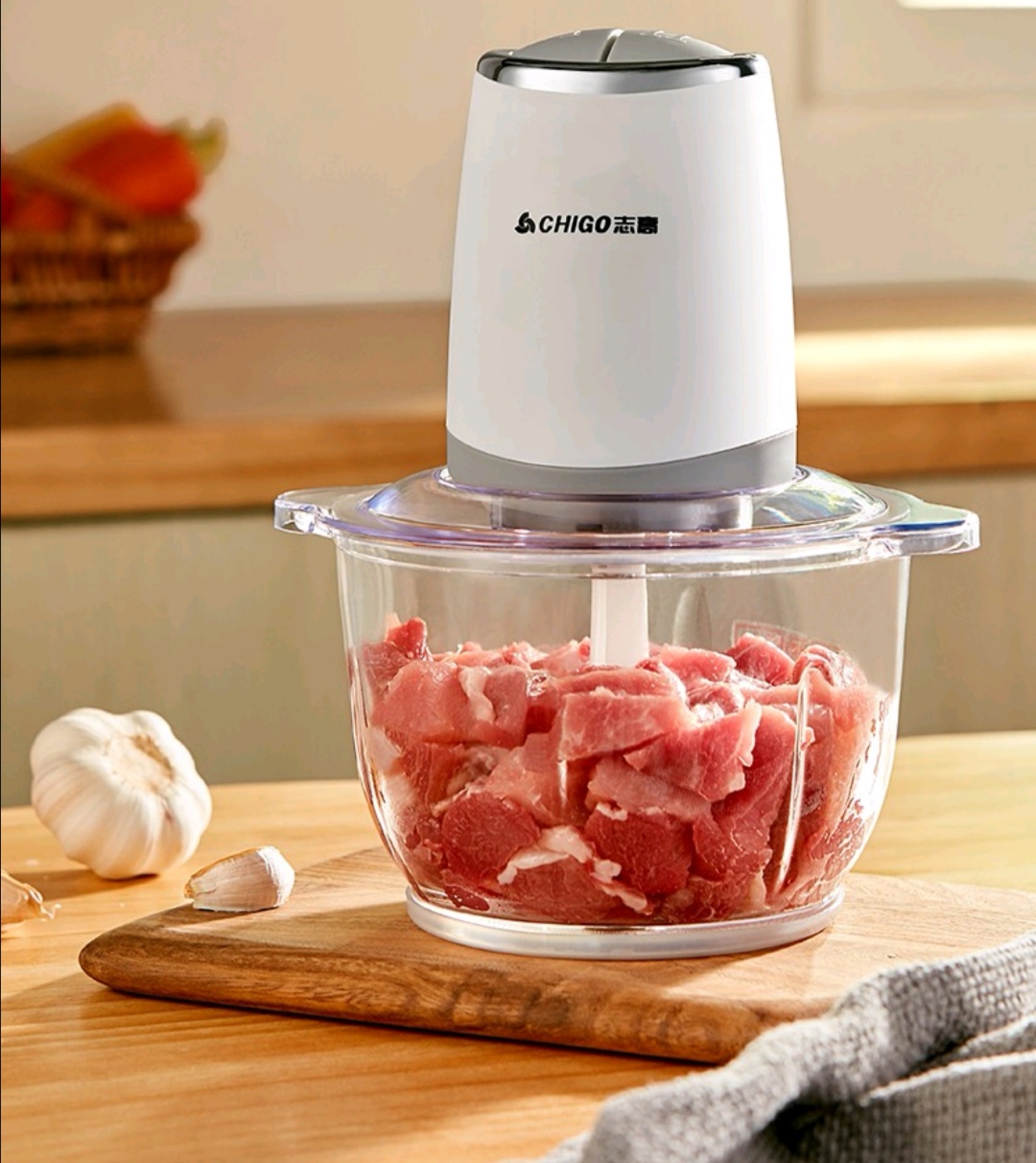 志高玻璃电动绞肉机22斤