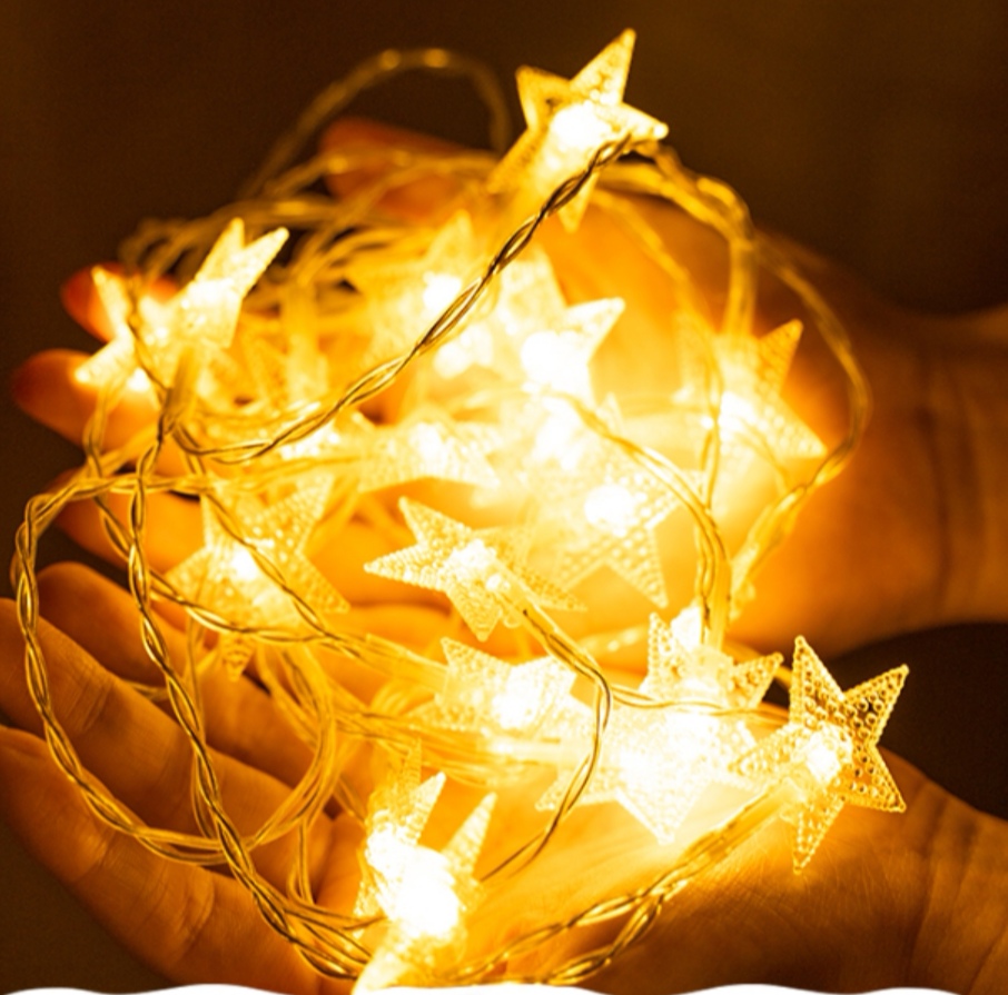 聚划算百亿补贴:圣小艾艾 星星串灯 3米20灯