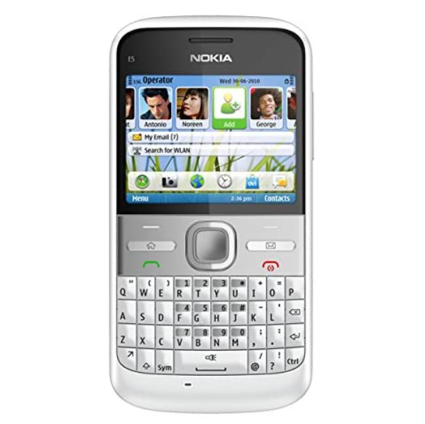 满满复古感诺基亚nokiae5全键盘手机