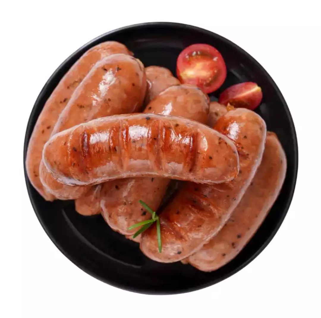 农谣人火山石烤肠黑椒肠1kg3件