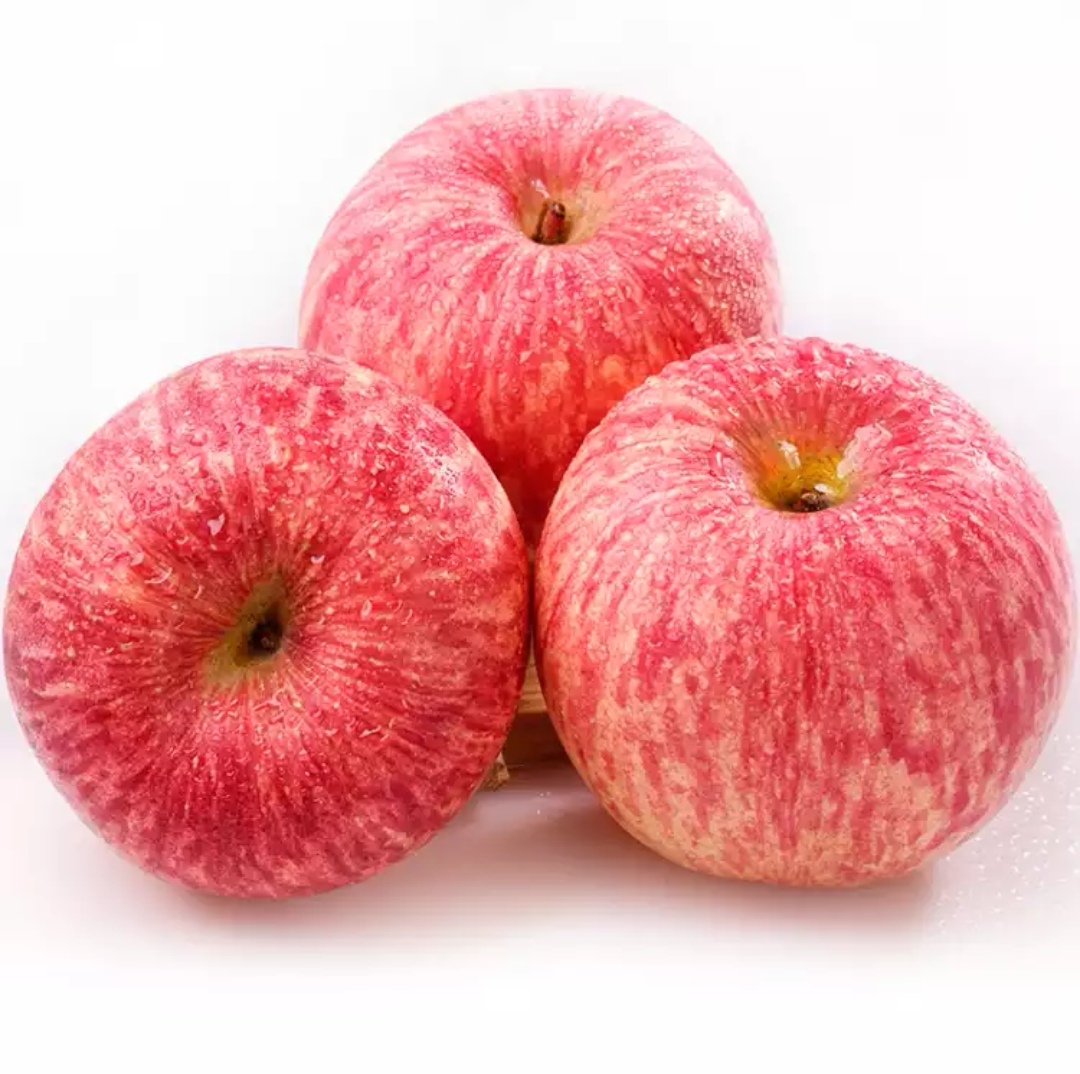 壹农壹果蜜脆红富士苹果带箱5斤单果约80mm2件