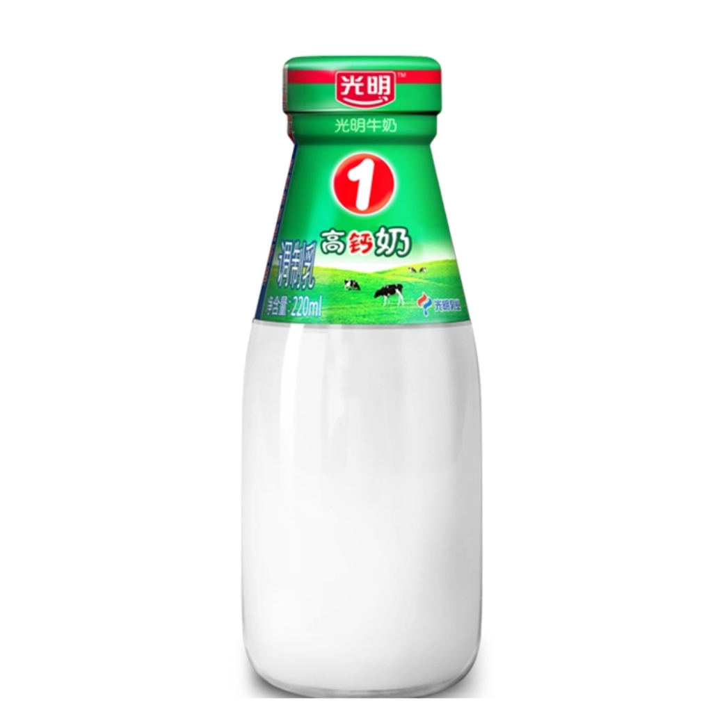 光明 优加纯牛奶 250ml*16盒