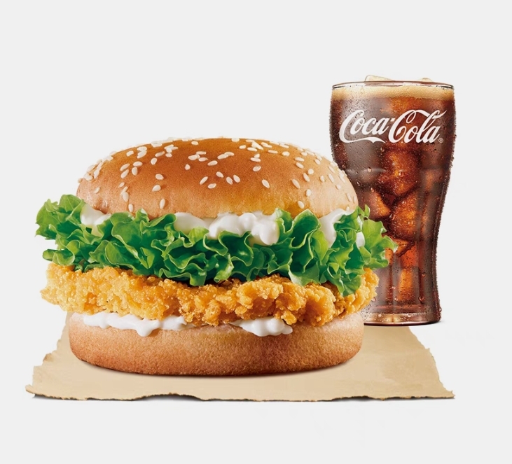 天猫u先:汉堡王 美式鸡排堡 单人餐 单次兑换券