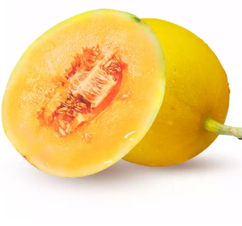 京东极速版惠寻2斤装陕西黄金蜜瓜单果500800g