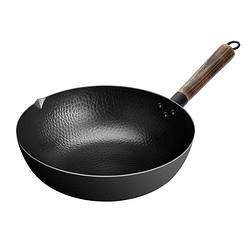 cooker king 炊大皇 cg32qc 蜂窝纹铁锅 32cm 无盖