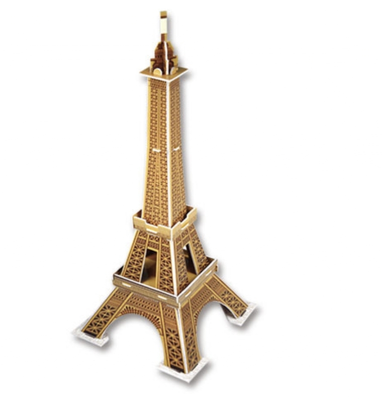 cubicfun乐立方立体3d拼图巴黎埃菲尔铁塔