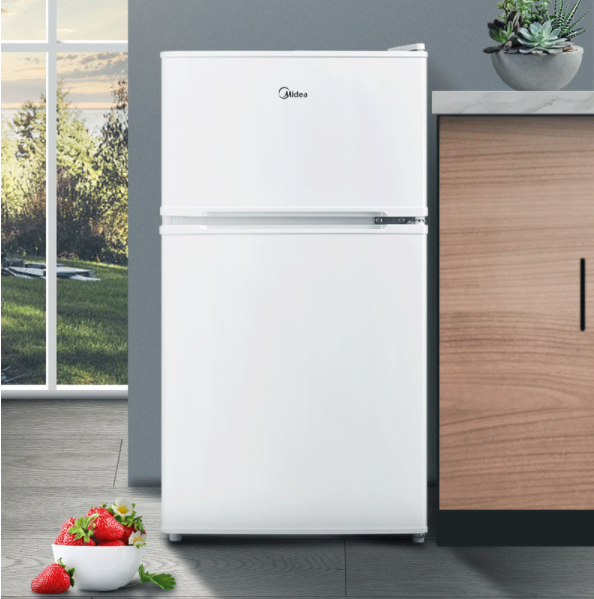 9日0点:midea 美的 bcd-88cm 双门冰箱 88升 t精选