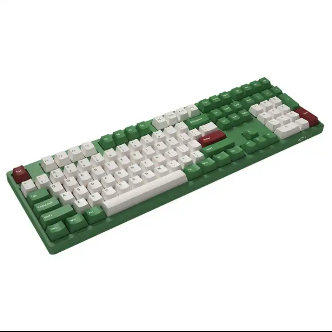 akko3108osa游戏机械键盘红豆抹茶akko蓝轴