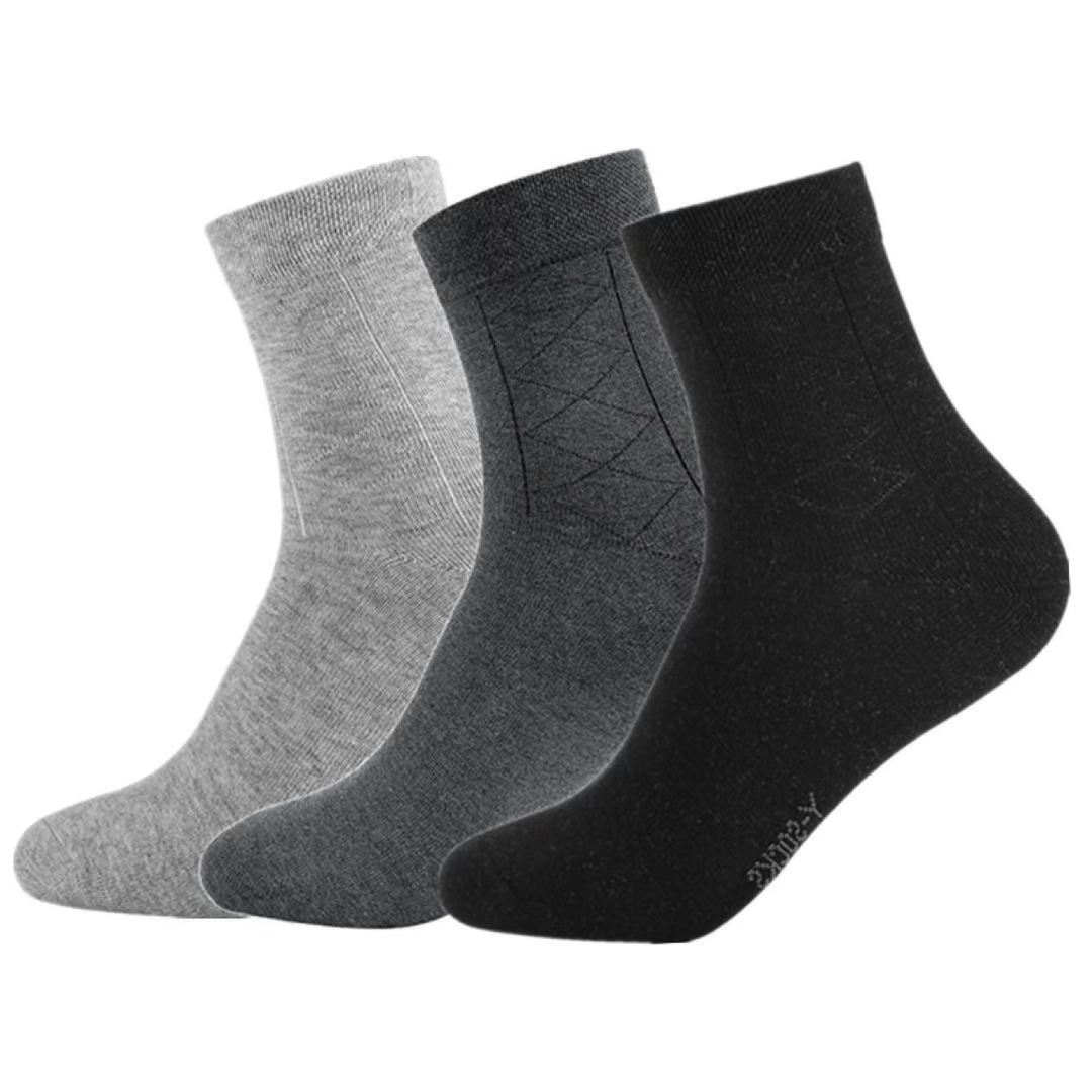 ysocks男士防臭袜6双银纤维抗菌