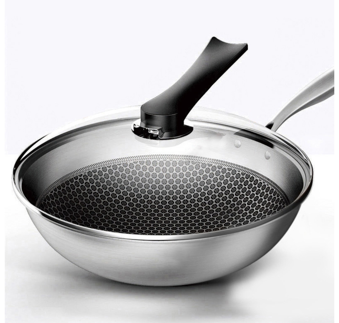 闭眼买康巴赫食品级304炒锅32cmt精选
