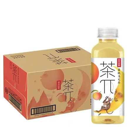 京喜app:nongfu spring 農夫山泉 茶兀飲料 蜜桃烏龍 500ml*5瓶