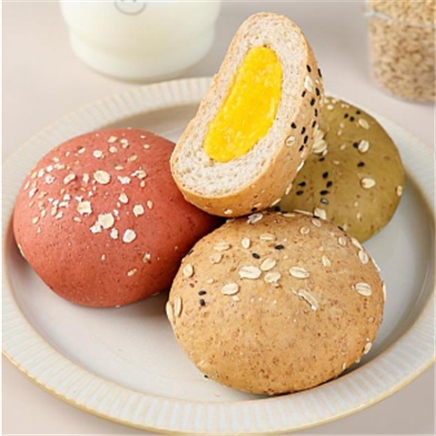 鲨鱼菲特 全麦面包 低脂欧包 500g