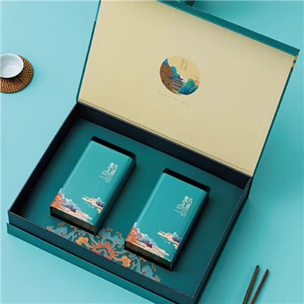 梅府茗家 东方礼遇 明前一级龙井茶100g礼盒装