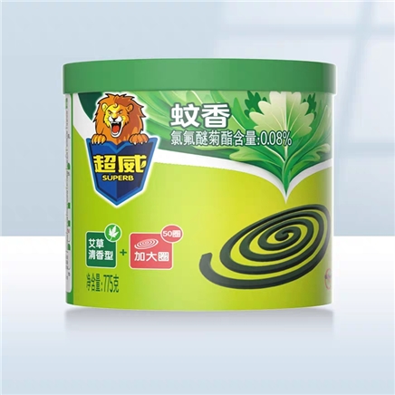 聚划算百亿补贴:超威 艾草蚊香 加大圈 50单圈内含蚊香座