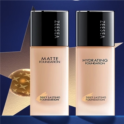 滋色(zeesea) 小奶皮粉底液遮瑕保湿控油持久不脱妆混干油皮 【水润持