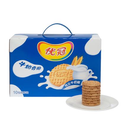 uguan优冠牛奶香脆饼干1000g2件