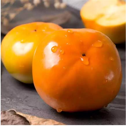 预售唐鲜生阳丰脆硬柿子10斤装35个左右