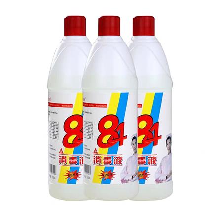 金奈84消毒液500g3瓶