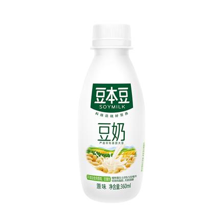 限地区:豆本豆 原味豆奶 360ml单瓶*5件