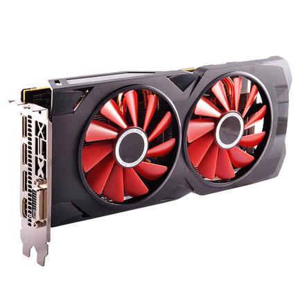 xfx讯景rx5802048sp8gb黑狼显卡工包版