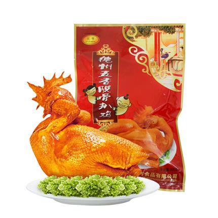 元亨 德州五香脱骨扒鸡 500g *9件