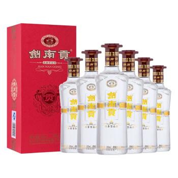 剑南贡52度浓香型白酒500ml6瓶