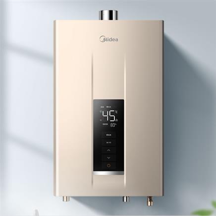 美的midea16升家用零冷水燃气热水器jsq30nt1即开即热变频速热节能省