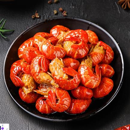 红功夫国产麻辣小龙虾尾豪华礼盒装7盒共35斤210280只虾尾