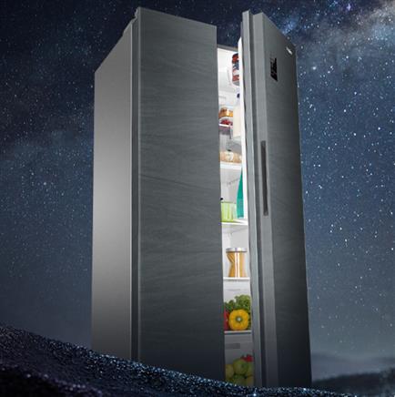 61开门红预告haier海尔bcd475wghss9ddy变频对开门冰箱475升