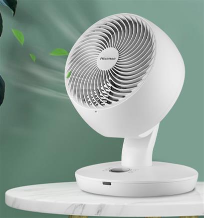 海信hisense空气循环扇台式风扇fxjan1502普通机械6寸
