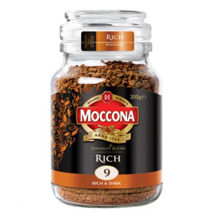 moccona摩可纳9号特浓冻干速溶咖啡200g2件