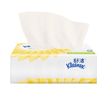 金佰利 舒洁kleenex 2层150抽 袋装面巾纸0.5元